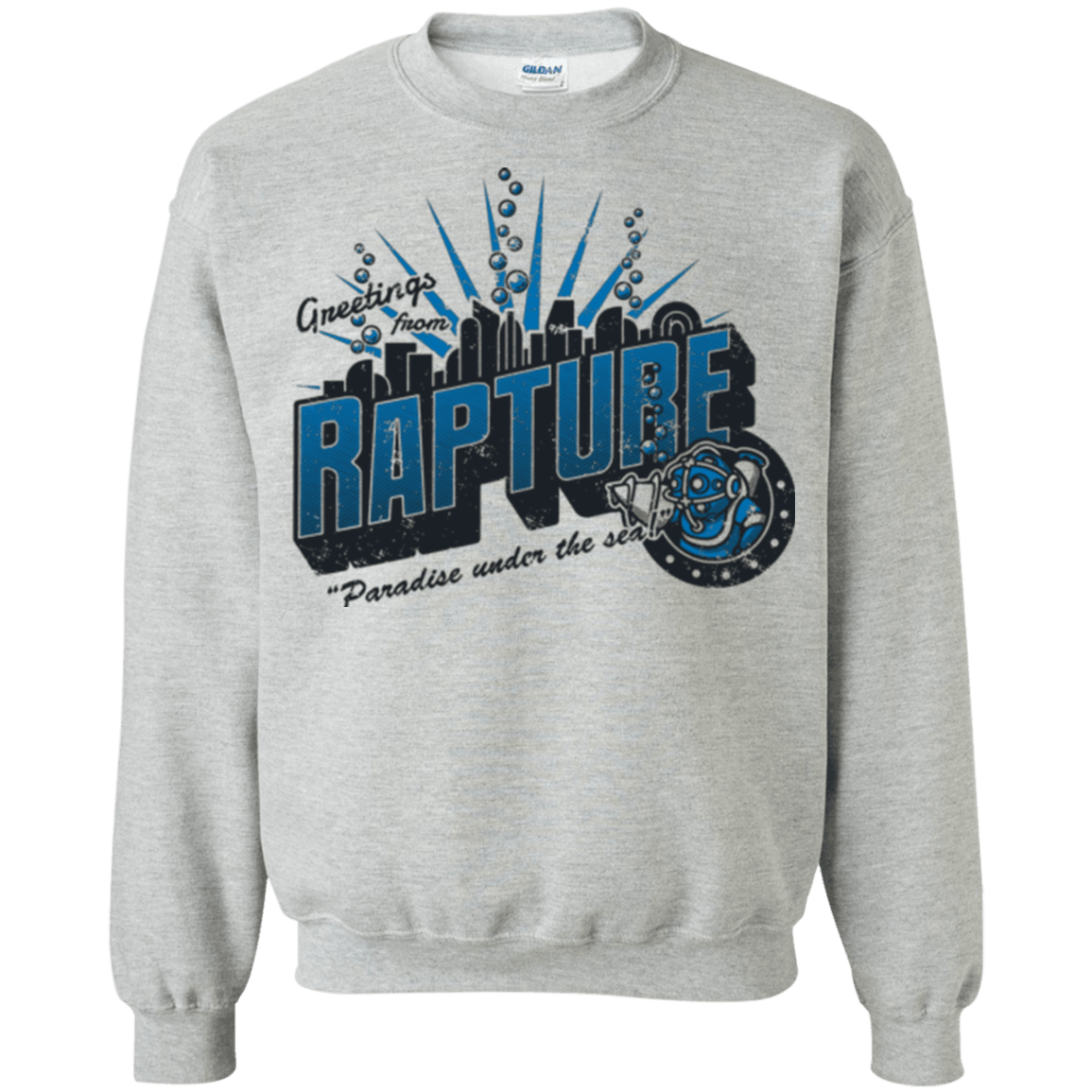 Sweatshirts Sport Grey / Small Greetings from Rapture Crewneck Sweatshirt