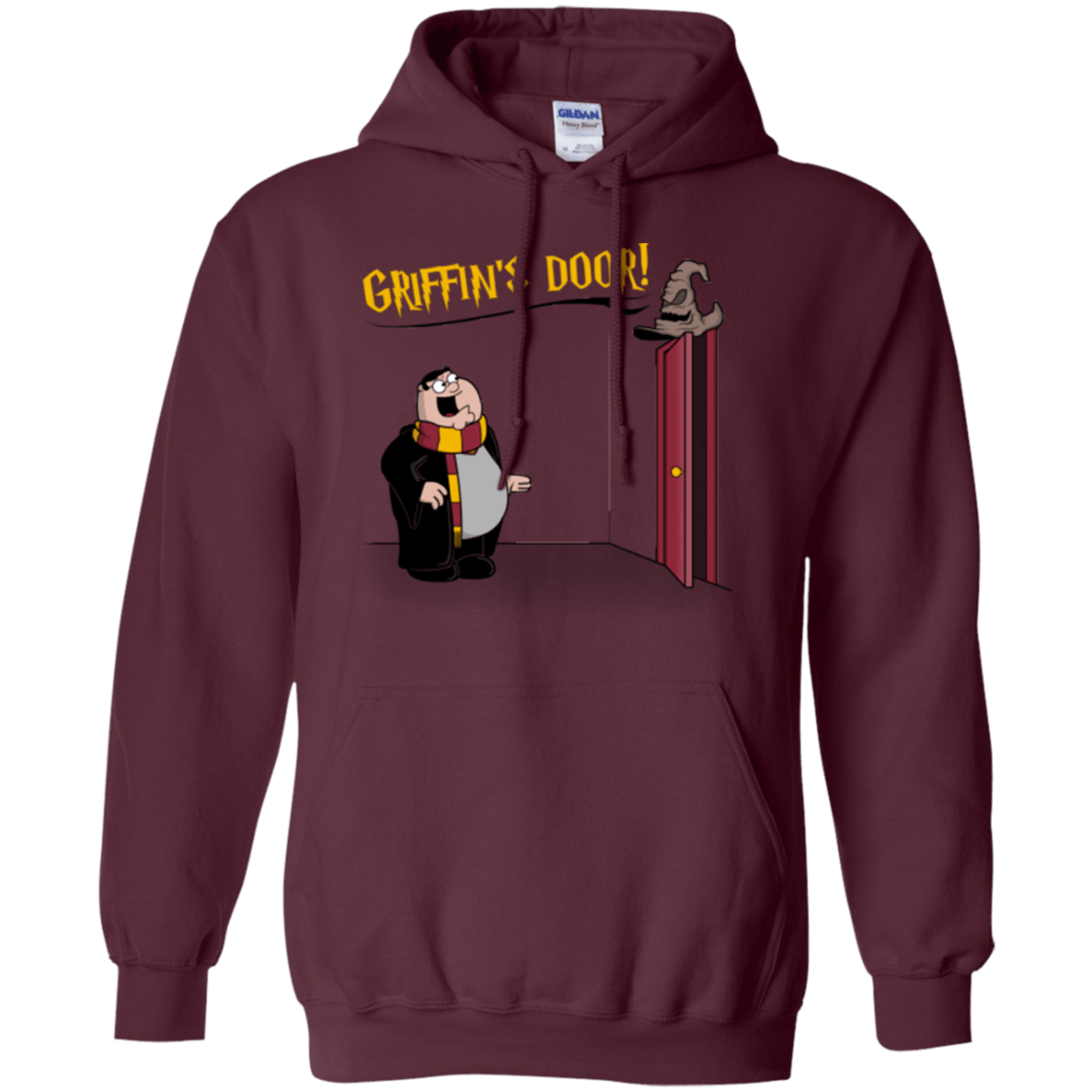Sweatshirts Maroon / S Griffins Door Pullover Hoodie