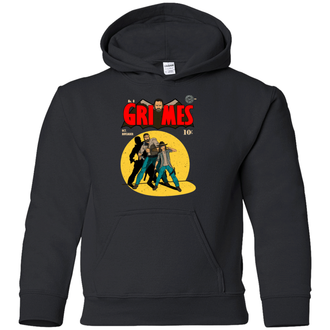 Sweatshirts Black / YS Grimes Youth Hoodie