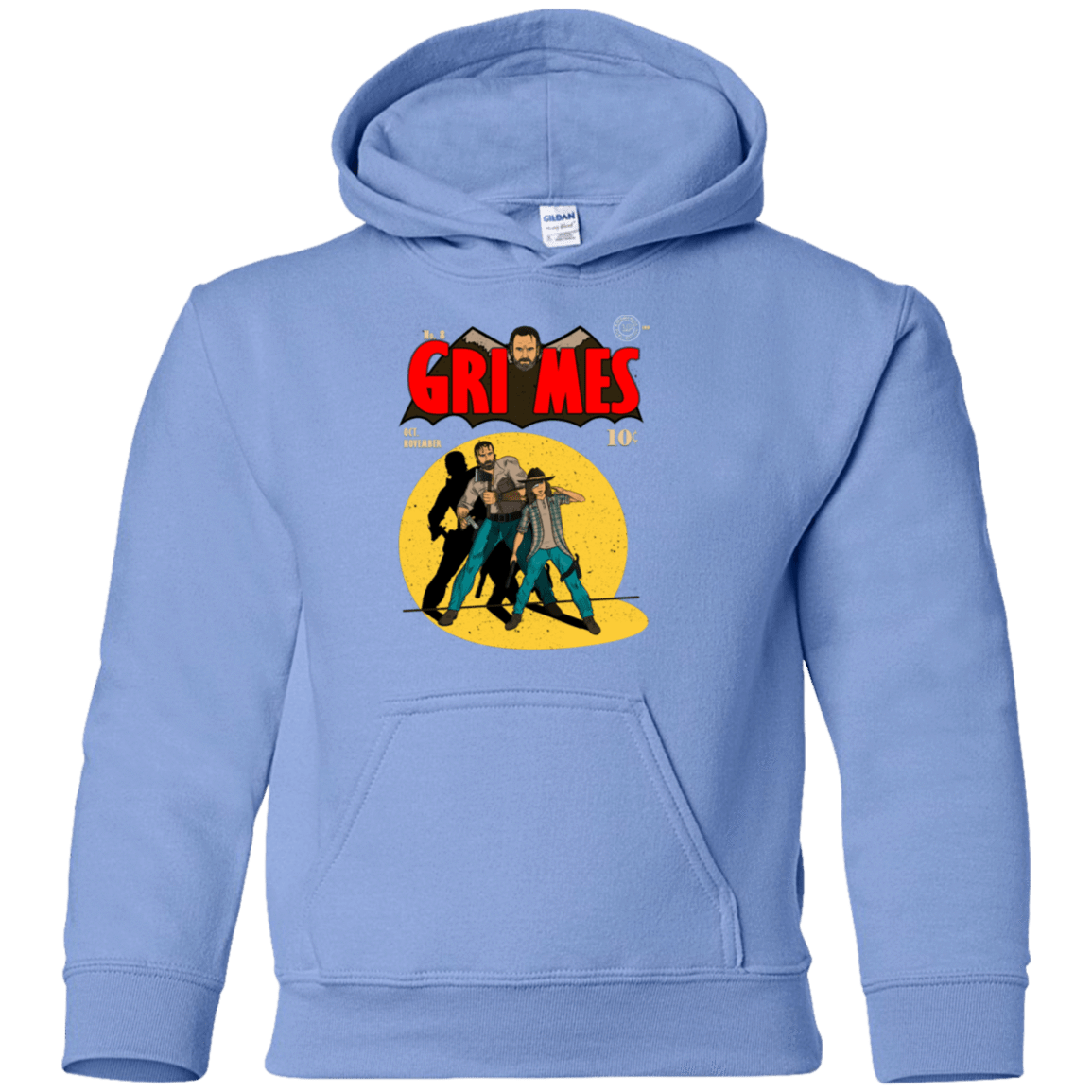 Sweatshirts Carolina Blue / YS Grimes Youth Hoodie