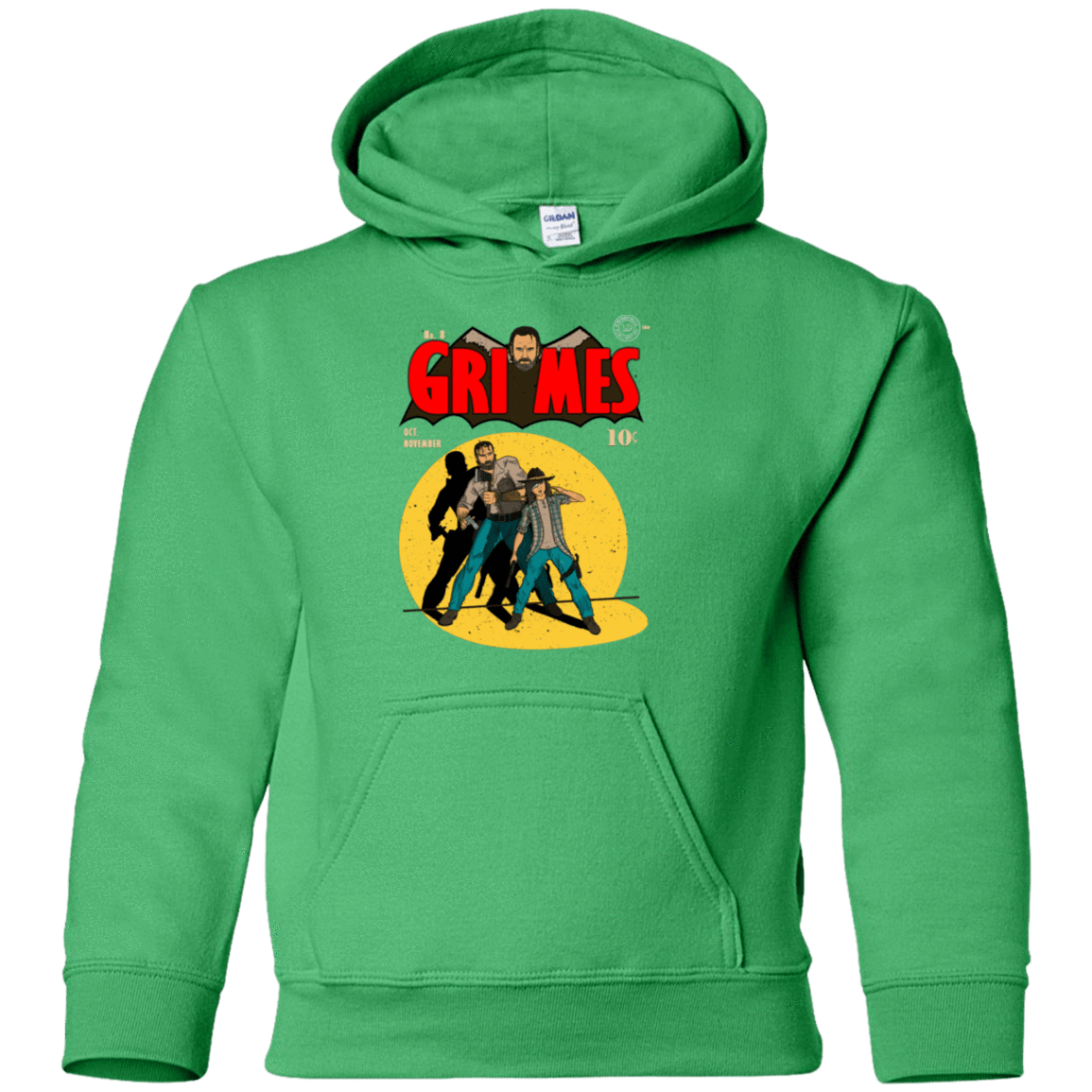Sweatshirts Irish Green / YS Grimes Youth Hoodie