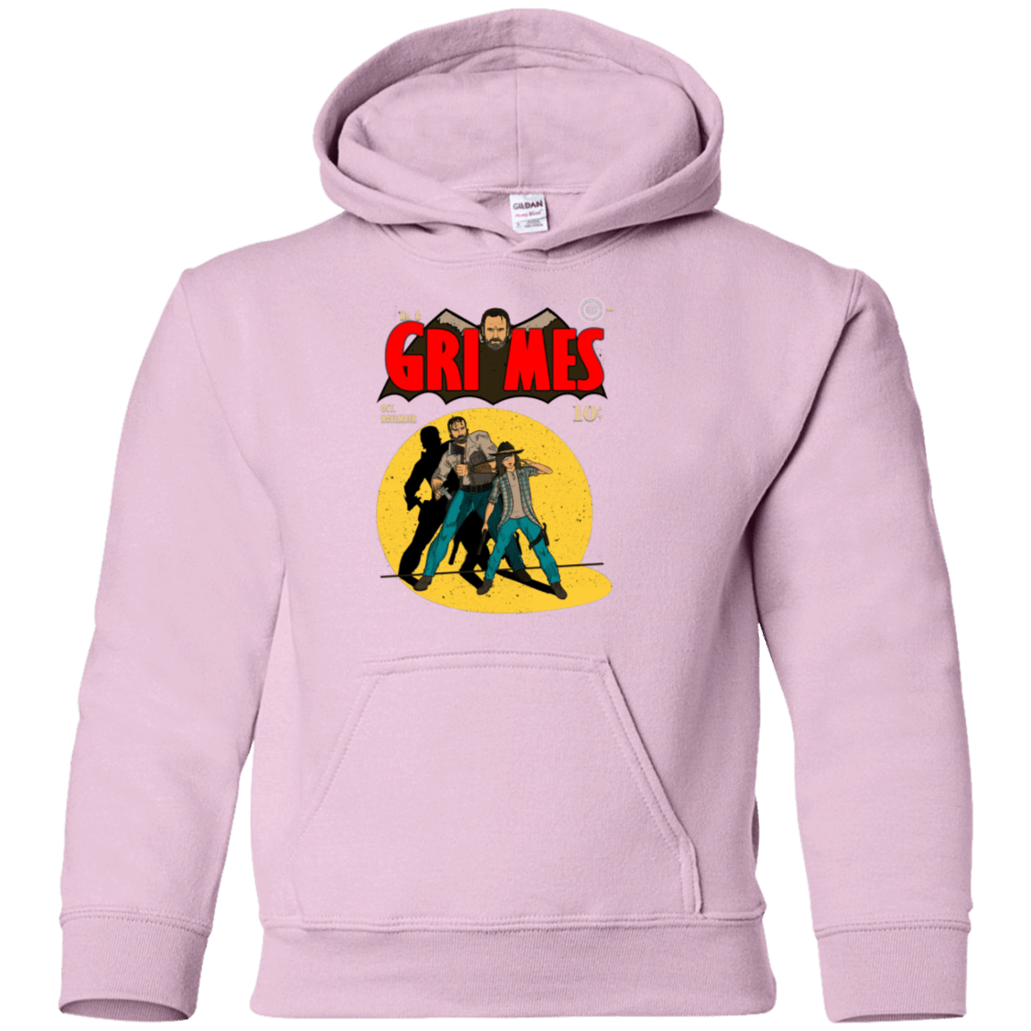 Sweatshirts Light Pink / YS Grimes Youth Hoodie