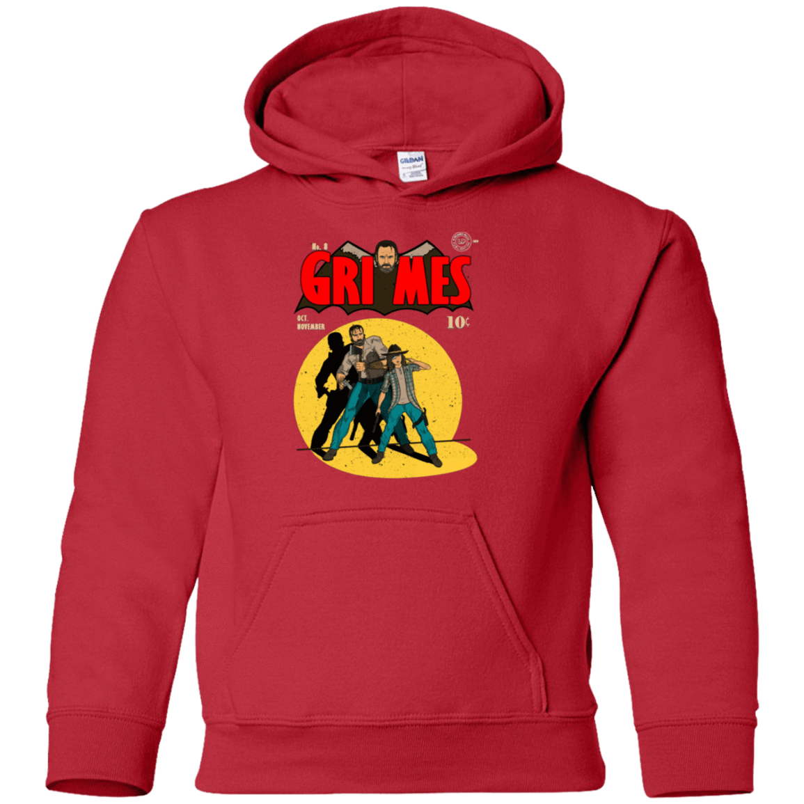 Sweatshirts Red / YS Grimes Youth Hoodie