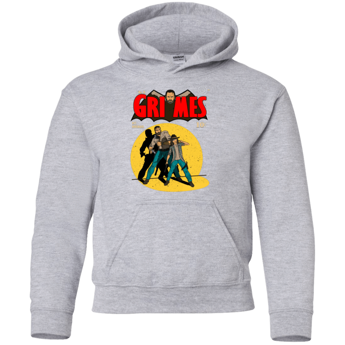 Sweatshirts Sport Grey / YS Grimes Youth Hoodie