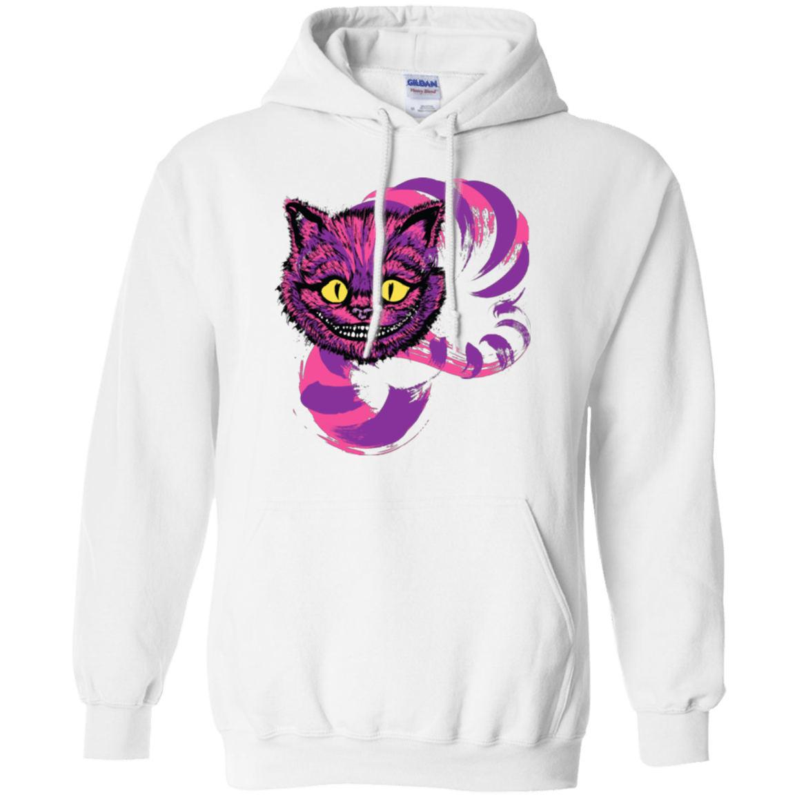 Sweatshirts White / Small Grinning Like A Cheshire Cat 2 Pullover Hoodie