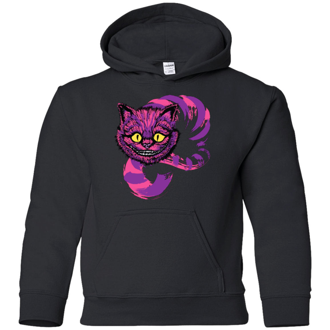 Sweatshirts Black / YS Grinning Like A Cheshire Cat 2 Youth Hoodie