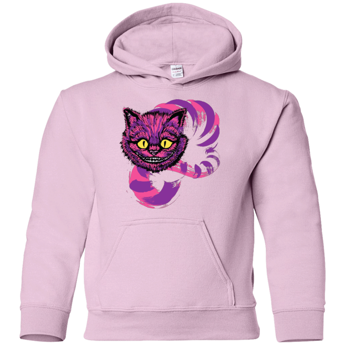 Sweatshirts Light Pink / YS Grinning Like A Cheshire Cat 2 Youth Hoodie