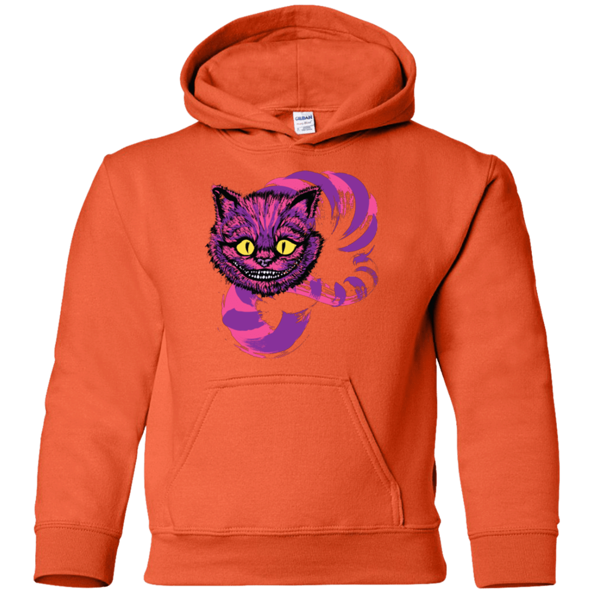 Sweatshirts Orange / YS Grinning Like A Cheshire Cat 2 Youth Hoodie