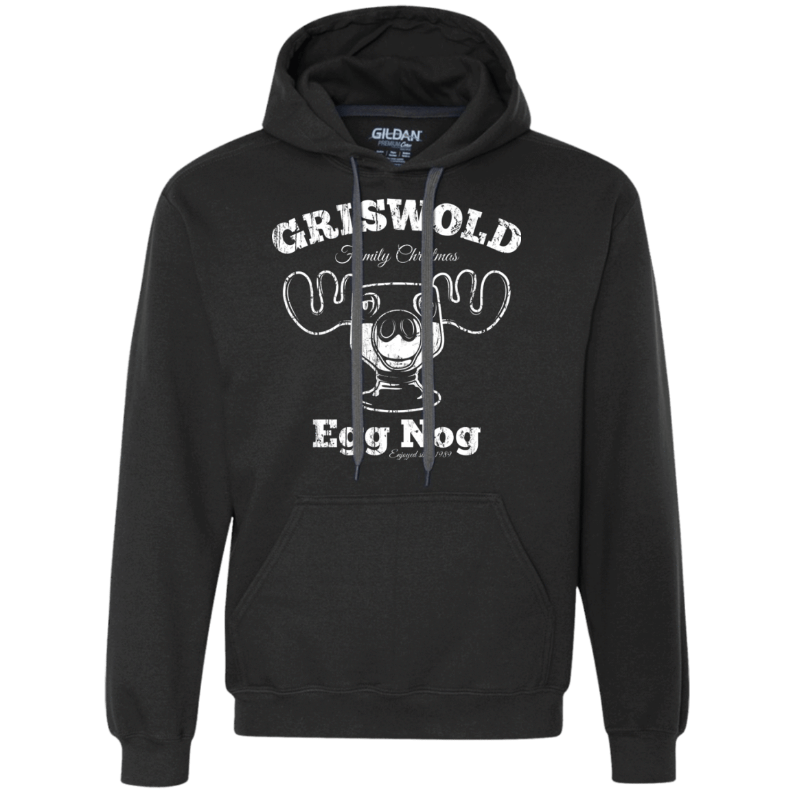 Sweatshirts Black / Small Griswold Christmas Egg Nog Premium Fleece Hoodie