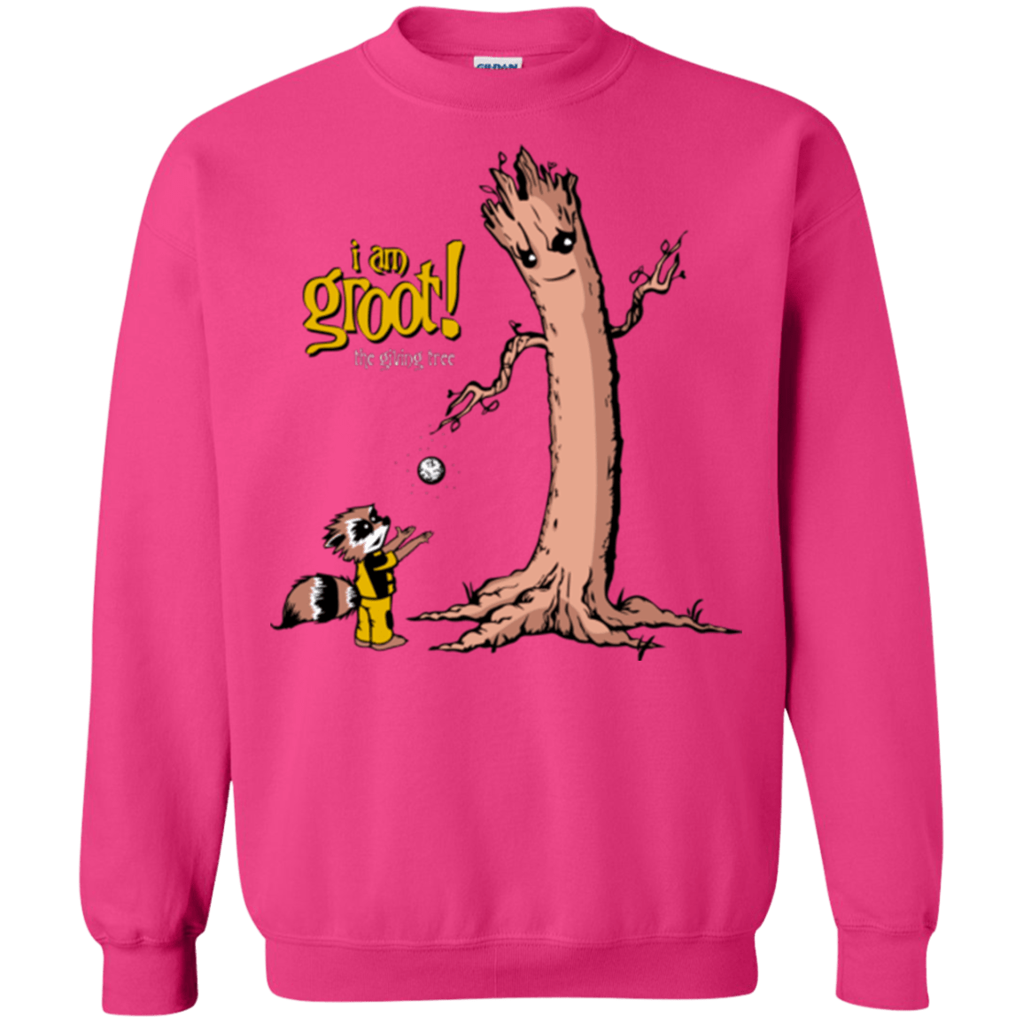 Sweatshirts Heliconia / Small Groot Is Giving Crewneck Sweatshirt