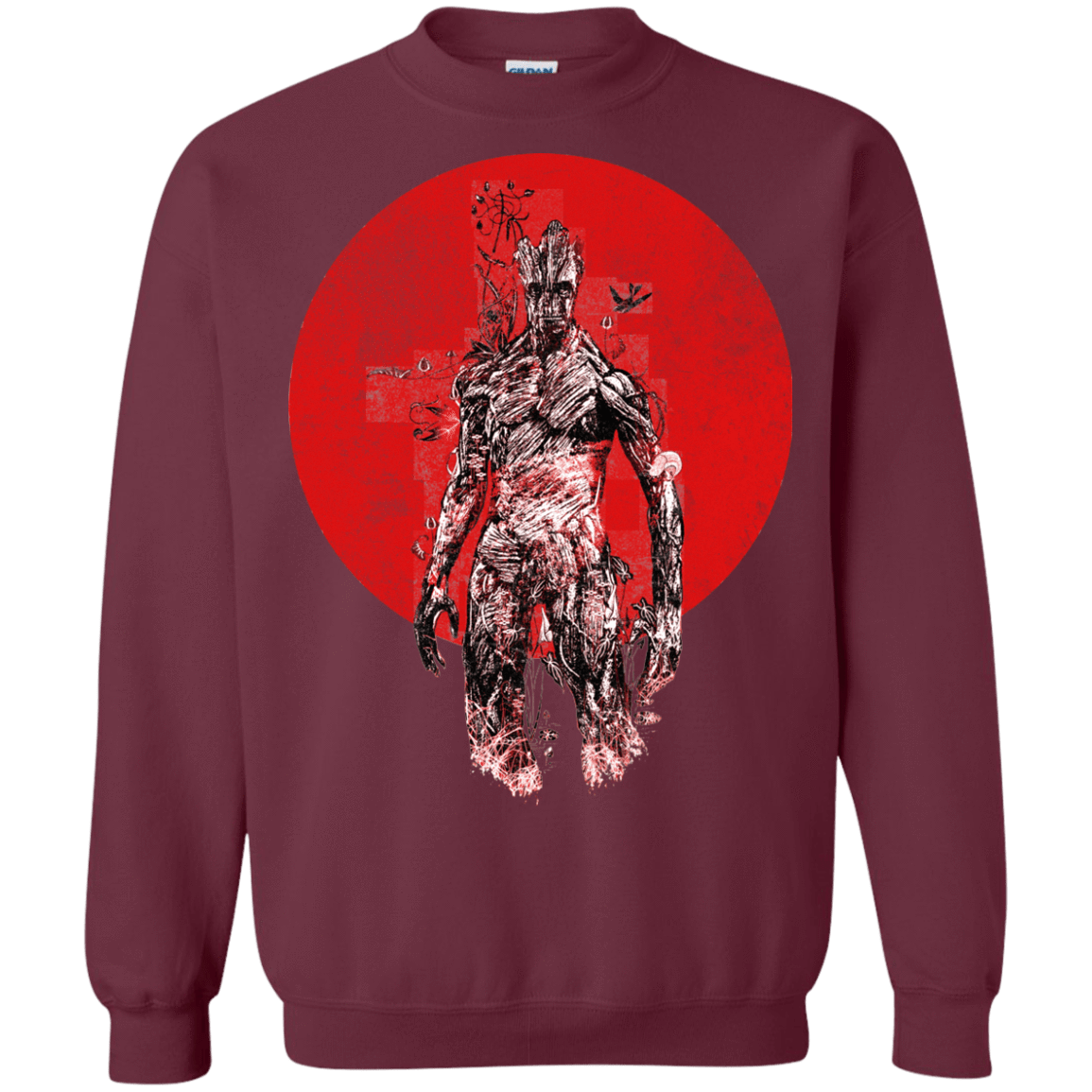 Sweatshirts Maroon / S Groot's Garden Crewneck Sweatshirt