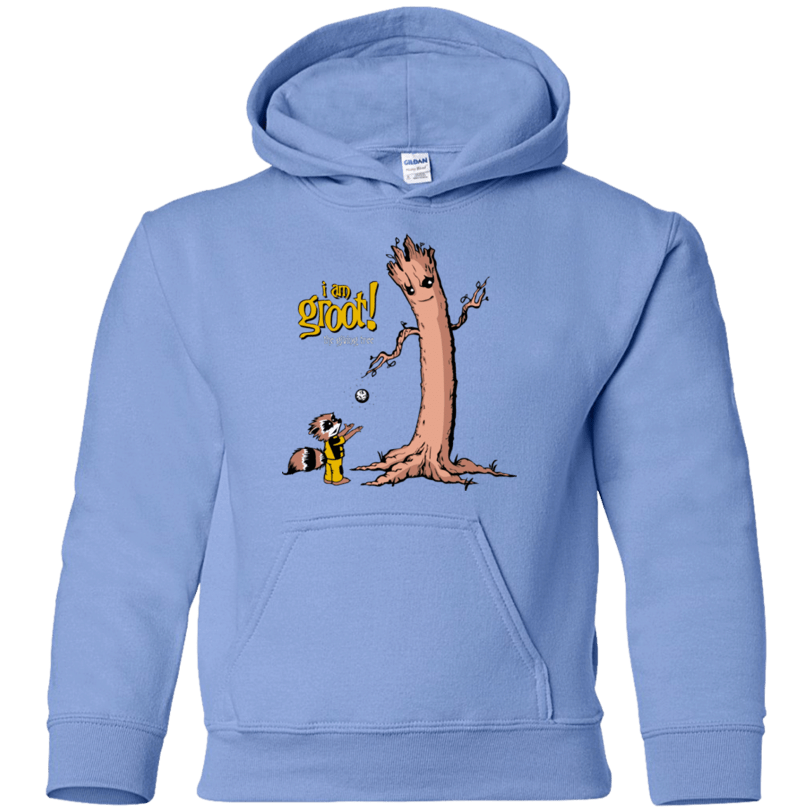 Sweatshirts Carolina Blue / YS Groots Giving Youth Hoodie