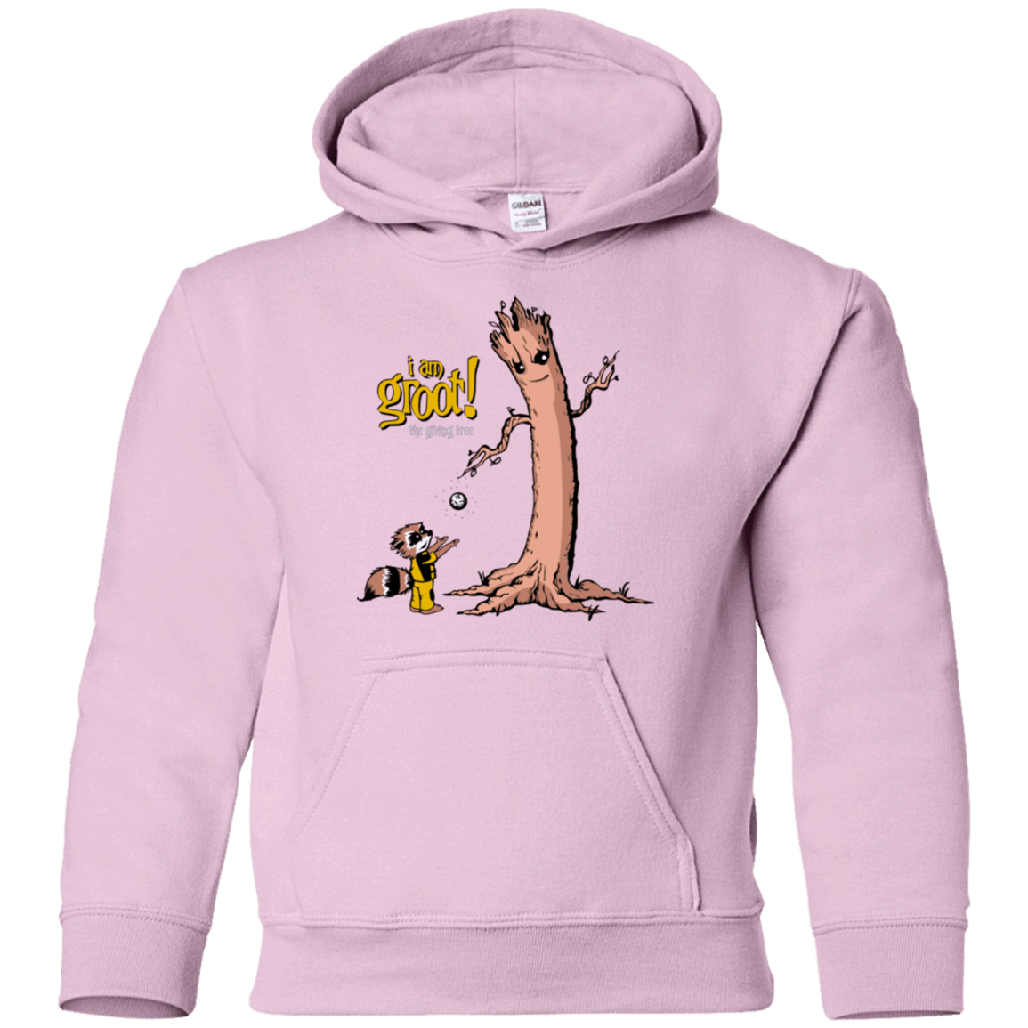 Sweatshirts Light Pink / YS Groots Giving Youth Hoodie