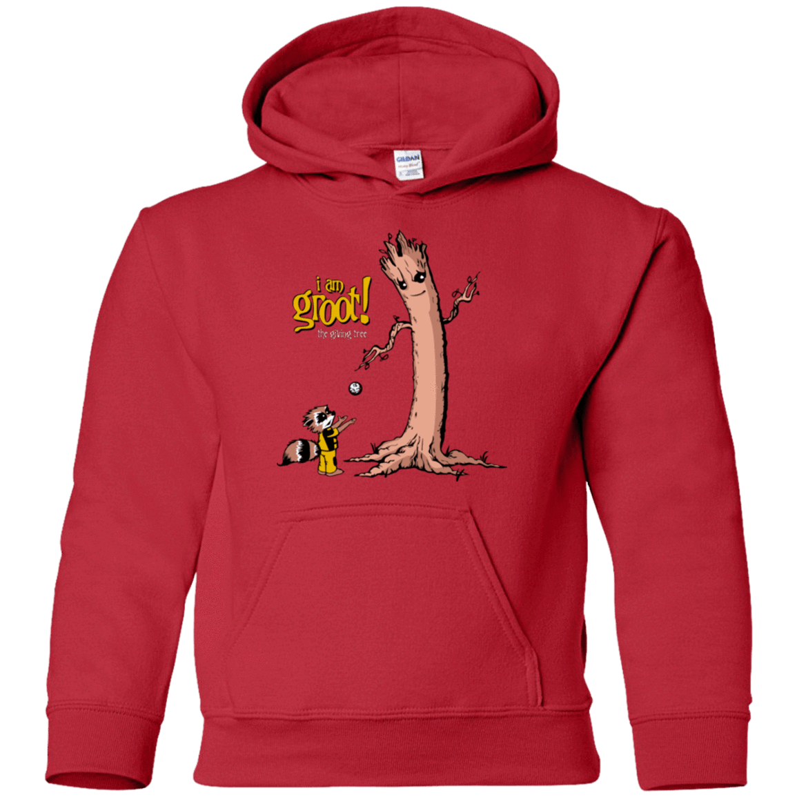 Sweatshirts Red / YS Groots Giving Youth Hoodie