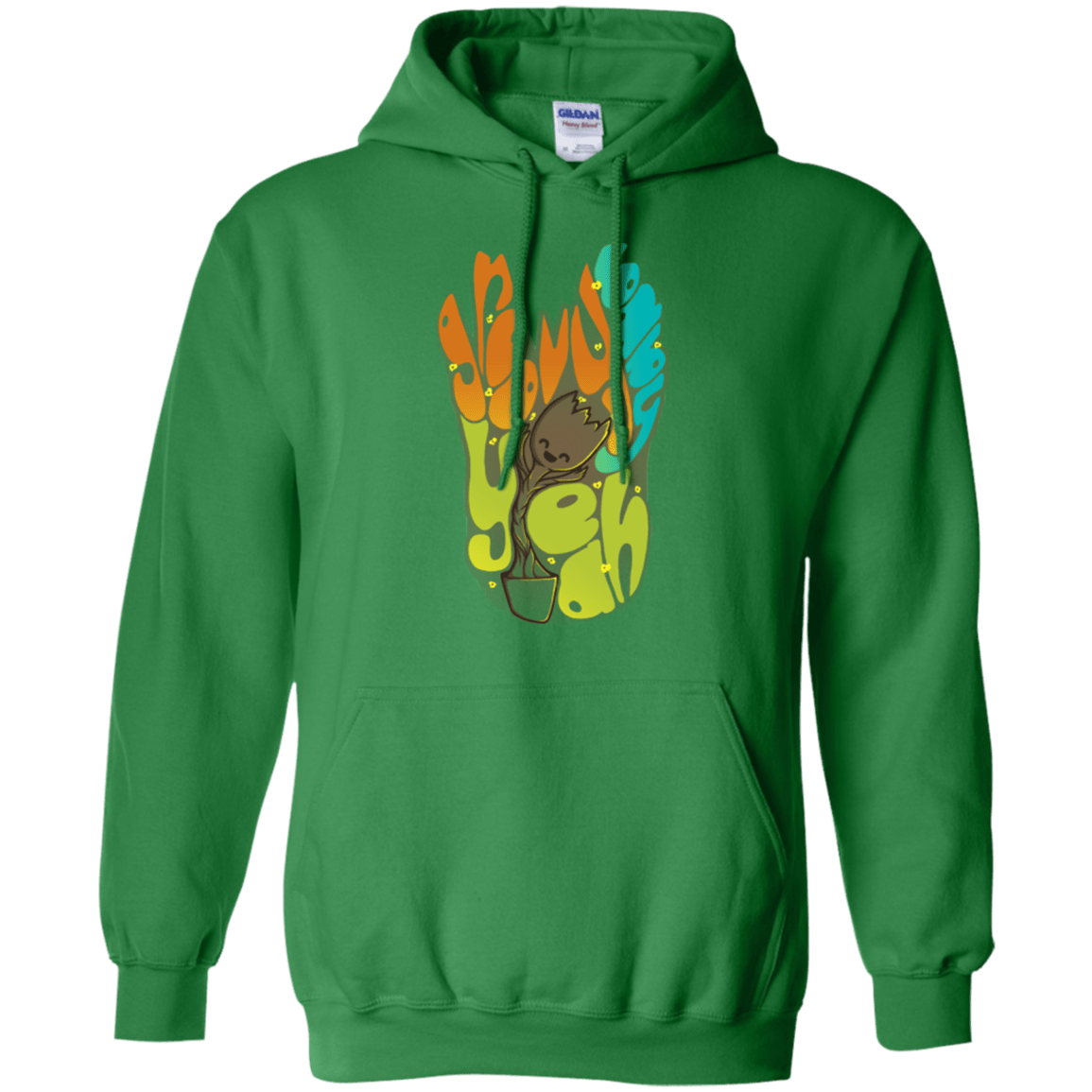 Sweatshirts Irish Green / Small Groovy Baby Pullover Hoodie