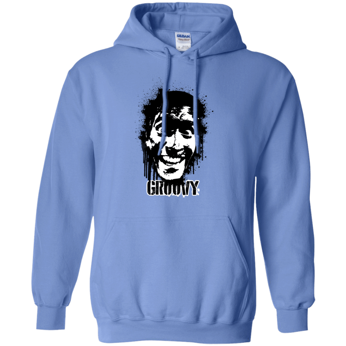 Sweatshirts Carolina Blue / S Groovy Pullover Hoodie