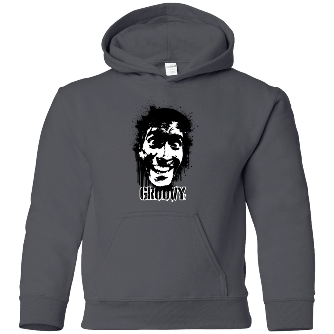 Sweatshirts Charcoal / YS Groovy Youth Hoodie