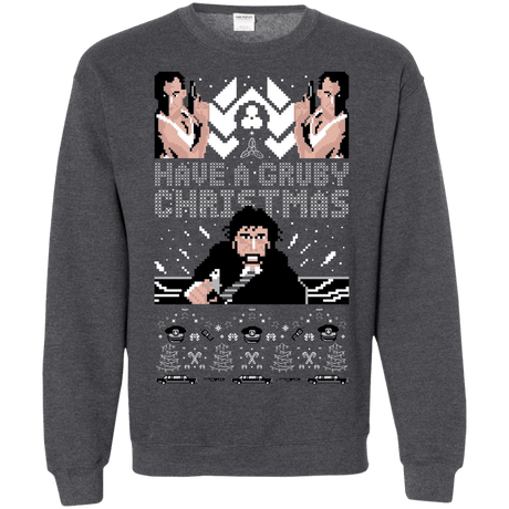 Sweatshirts Dark Heather / S Gruber Christmas Crewneck Sweatshirt