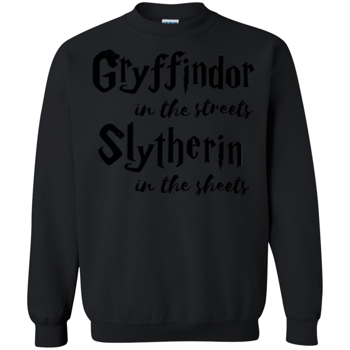 Sweatshirts Black / Small Gryffindor Streets Crewneck Sweatshirt