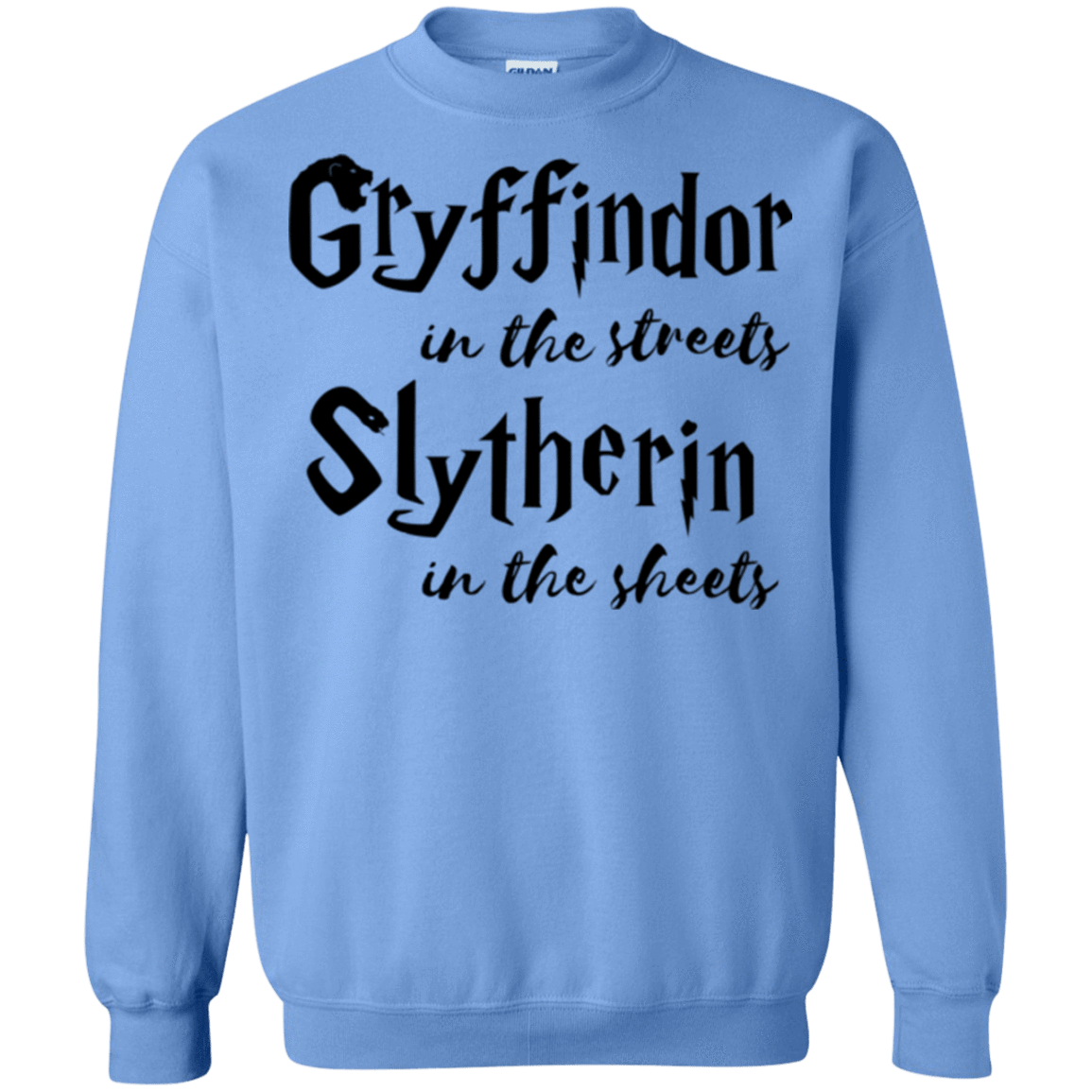 Sweatshirts Carolina Blue / Small Gryffindor Streets Crewneck Sweatshirt