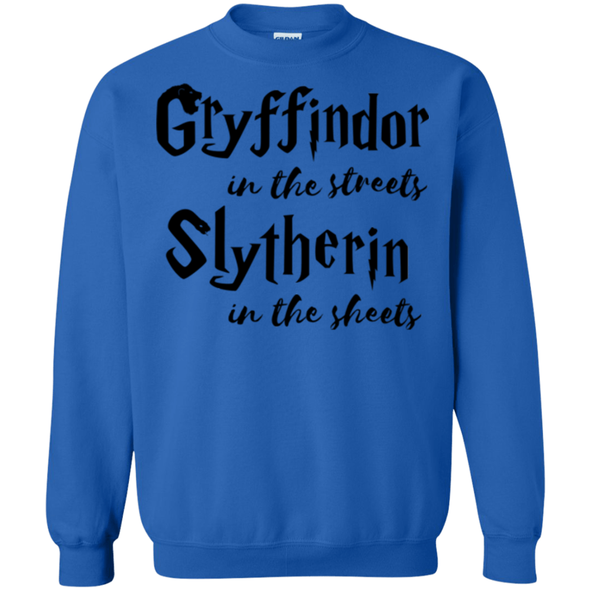 Sweatshirts Royal / Small Gryffindor Streets Crewneck Sweatshirt
