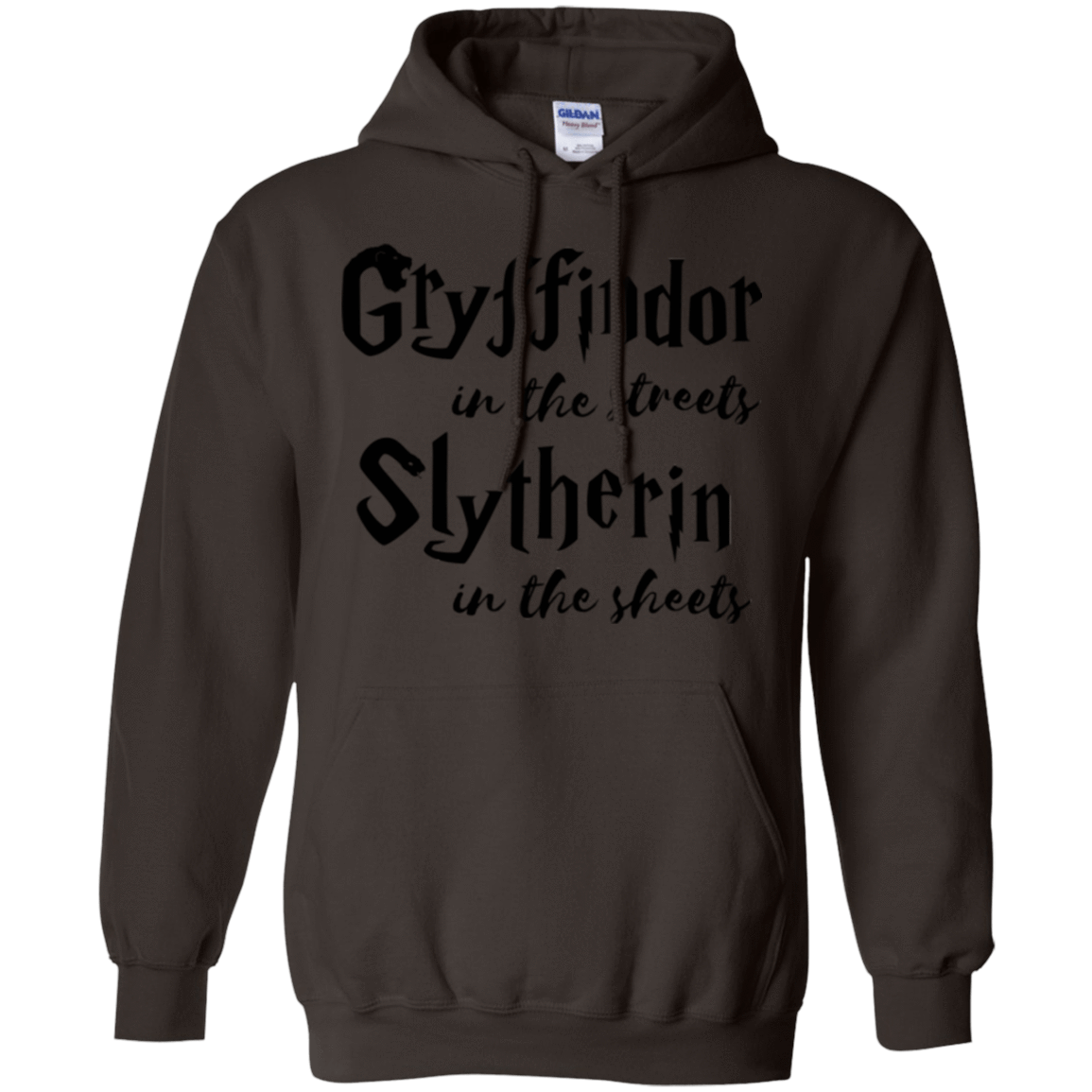 Sweatshirts Dark Chocolate / Small Gryffindor Streets Pullover Hoodie