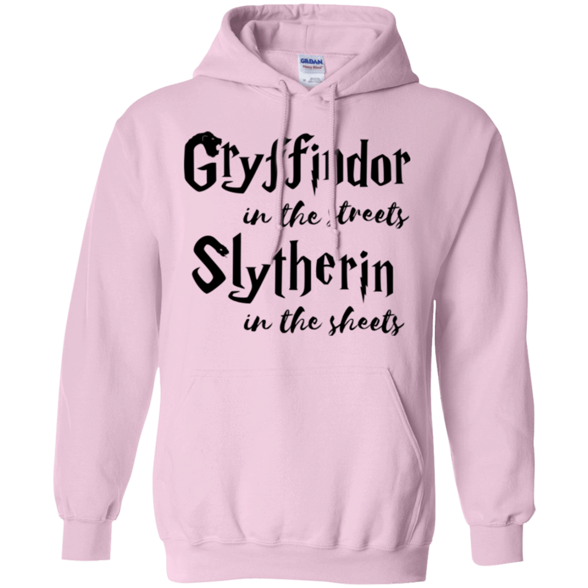 Sweatshirts Light Pink / Small Gryffindor Streets Pullover Hoodie