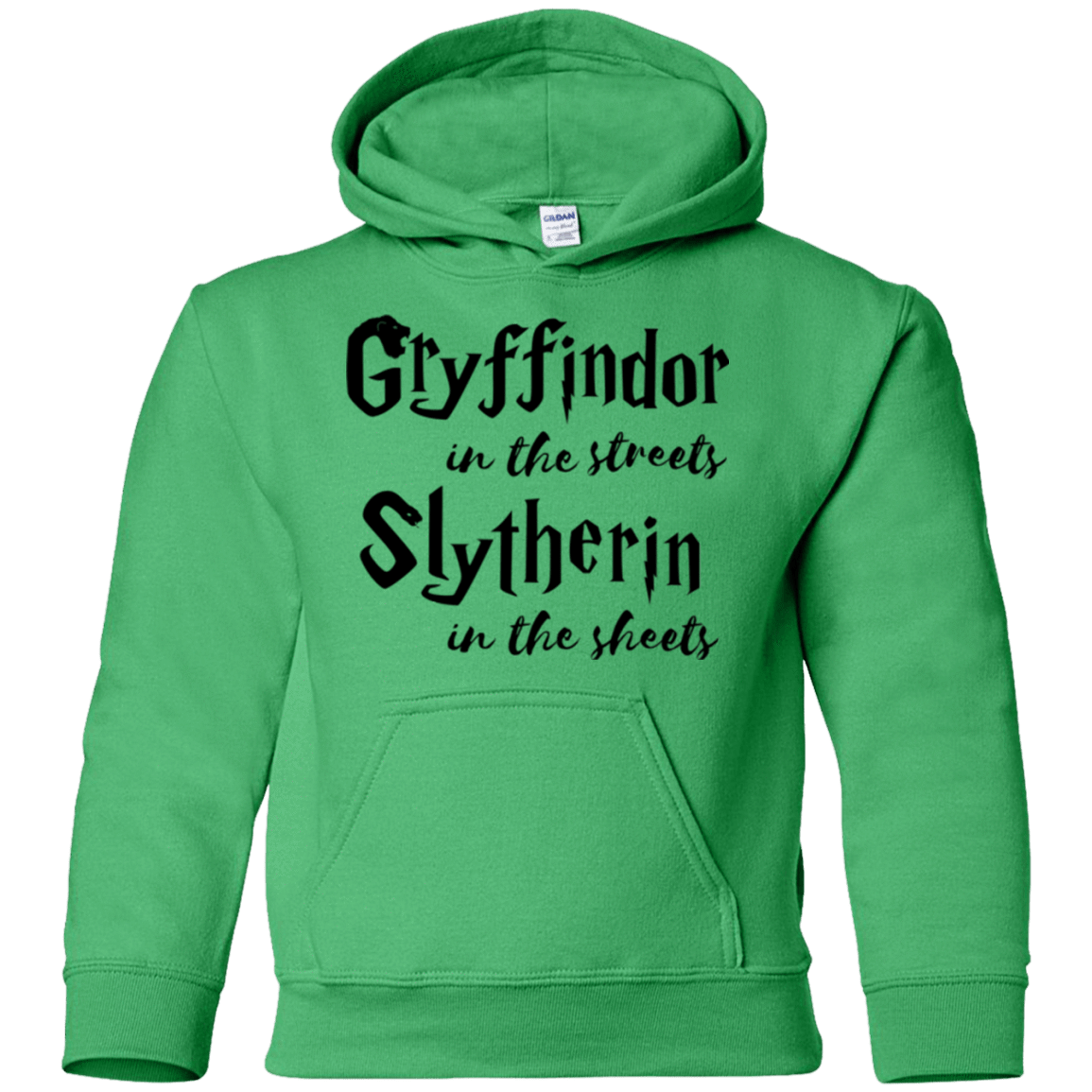 Sweatshirts Irish Green / YS Gryffindor Streets Youth Hoodie