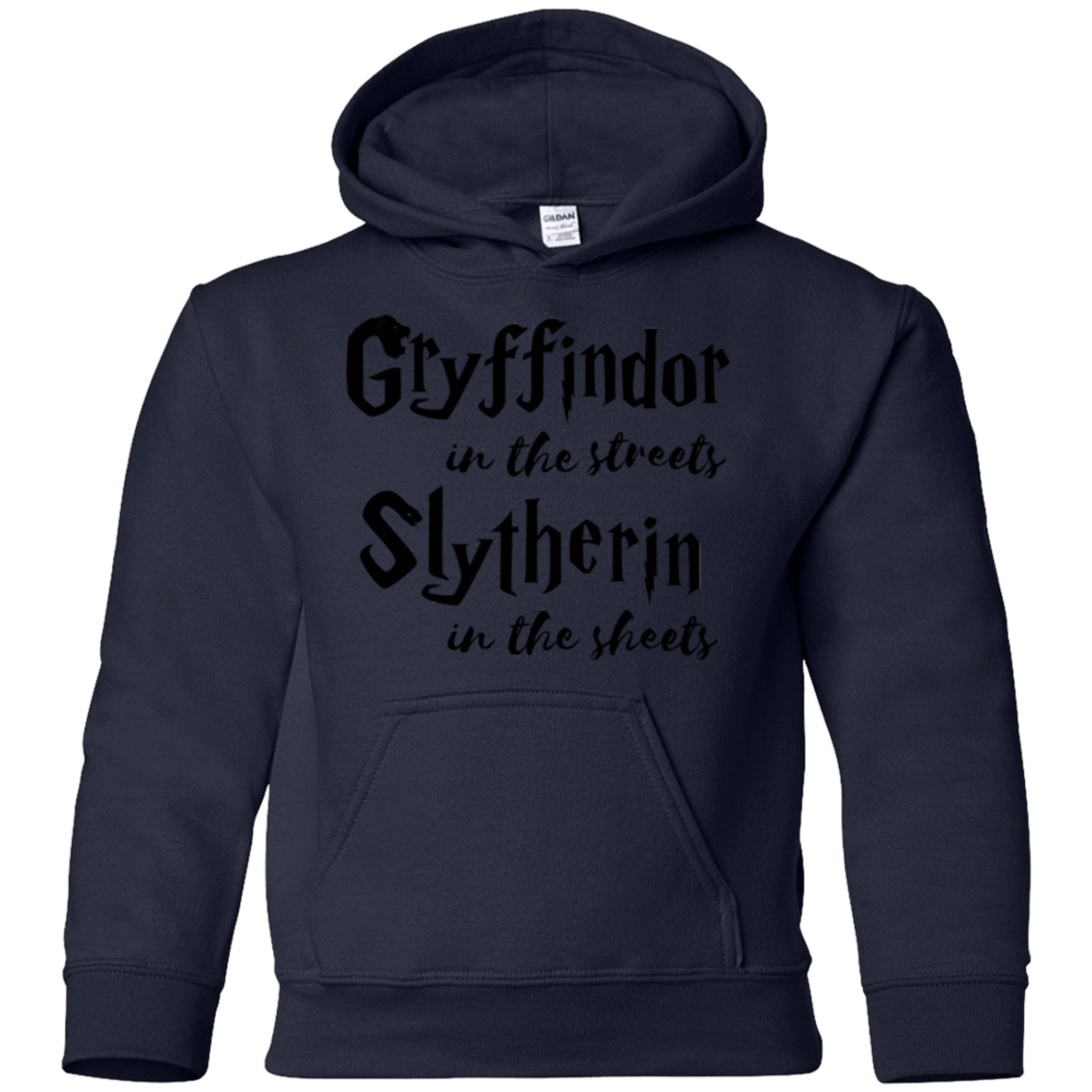 Sweatshirts Navy / YS Gryffindor Streets Youth Hoodie