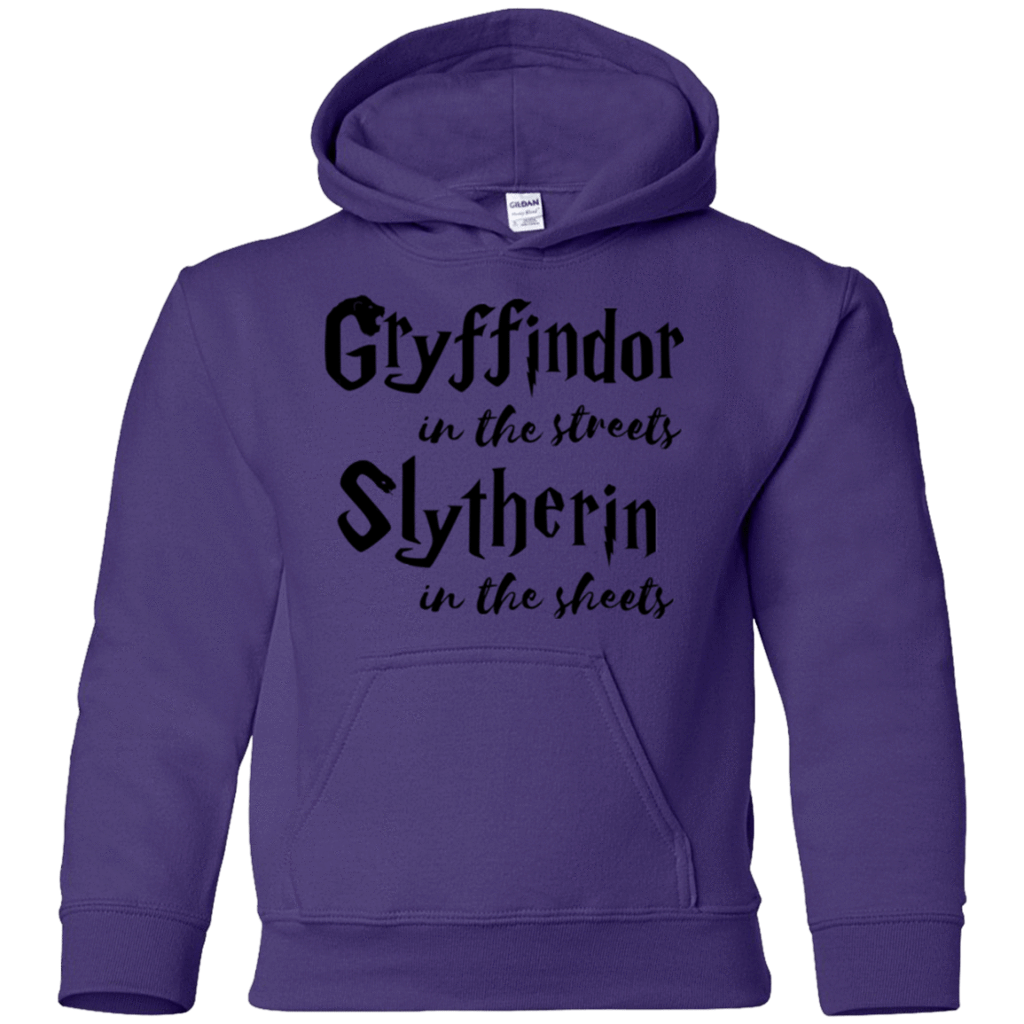 Sweatshirts Purple / YS Gryffindor Streets Youth Hoodie
