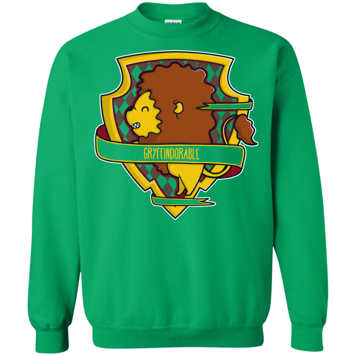 Sweatshirts Irish Green / Small Gryffindorable Crewneck Sweatshirt
