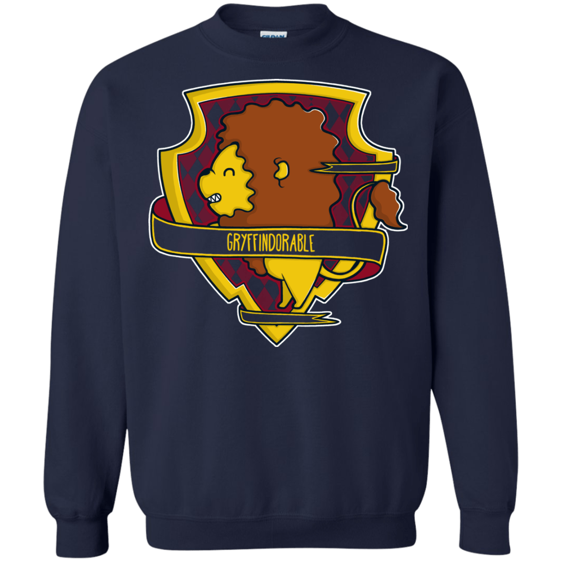 Sweatshirts Navy / Small Gryffindorable Crewneck Sweatshirt