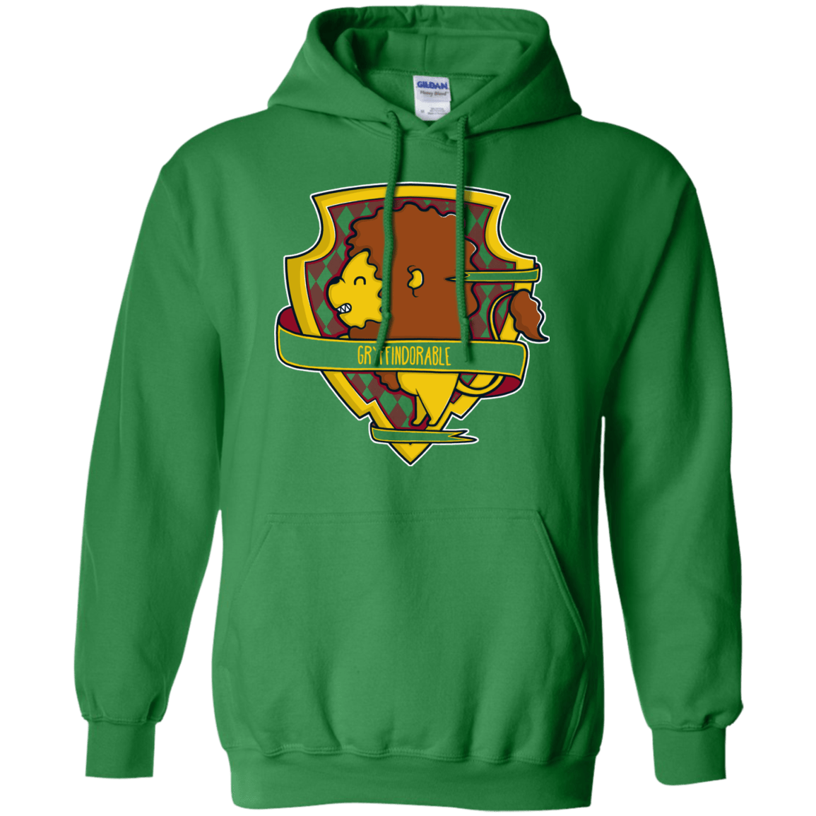 Sweatshirts Irish Green / Small Gryffindorable Pullover Hoodie