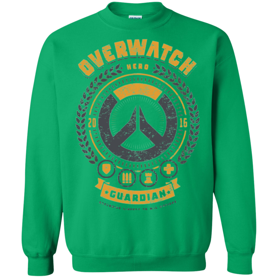 Sweatshirts Irish Green / Small Guardian Hero Crewneck Sweatshirt