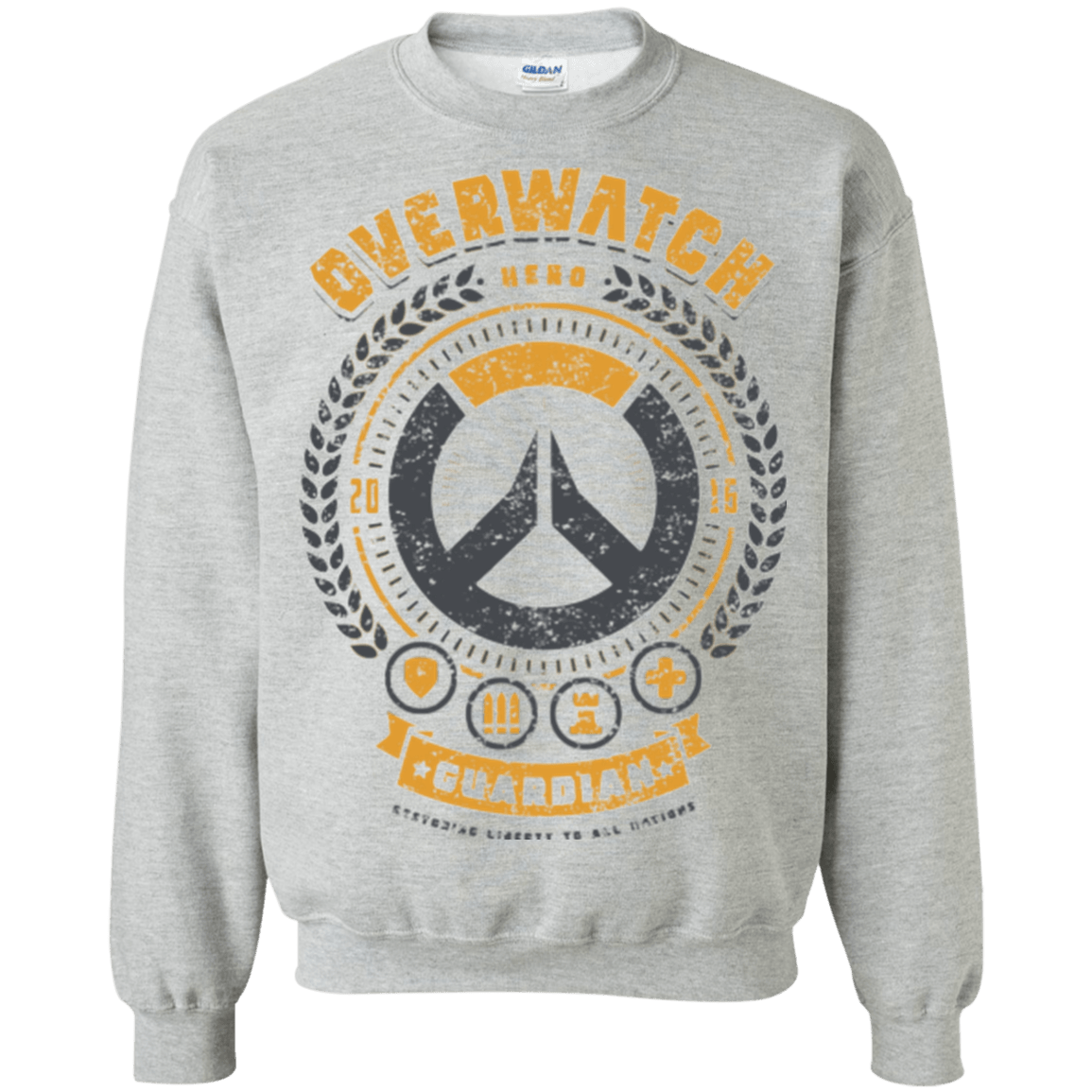 Sweatshirts Sport Grey / Small Guardian Hero Crewneck Sweatshirt