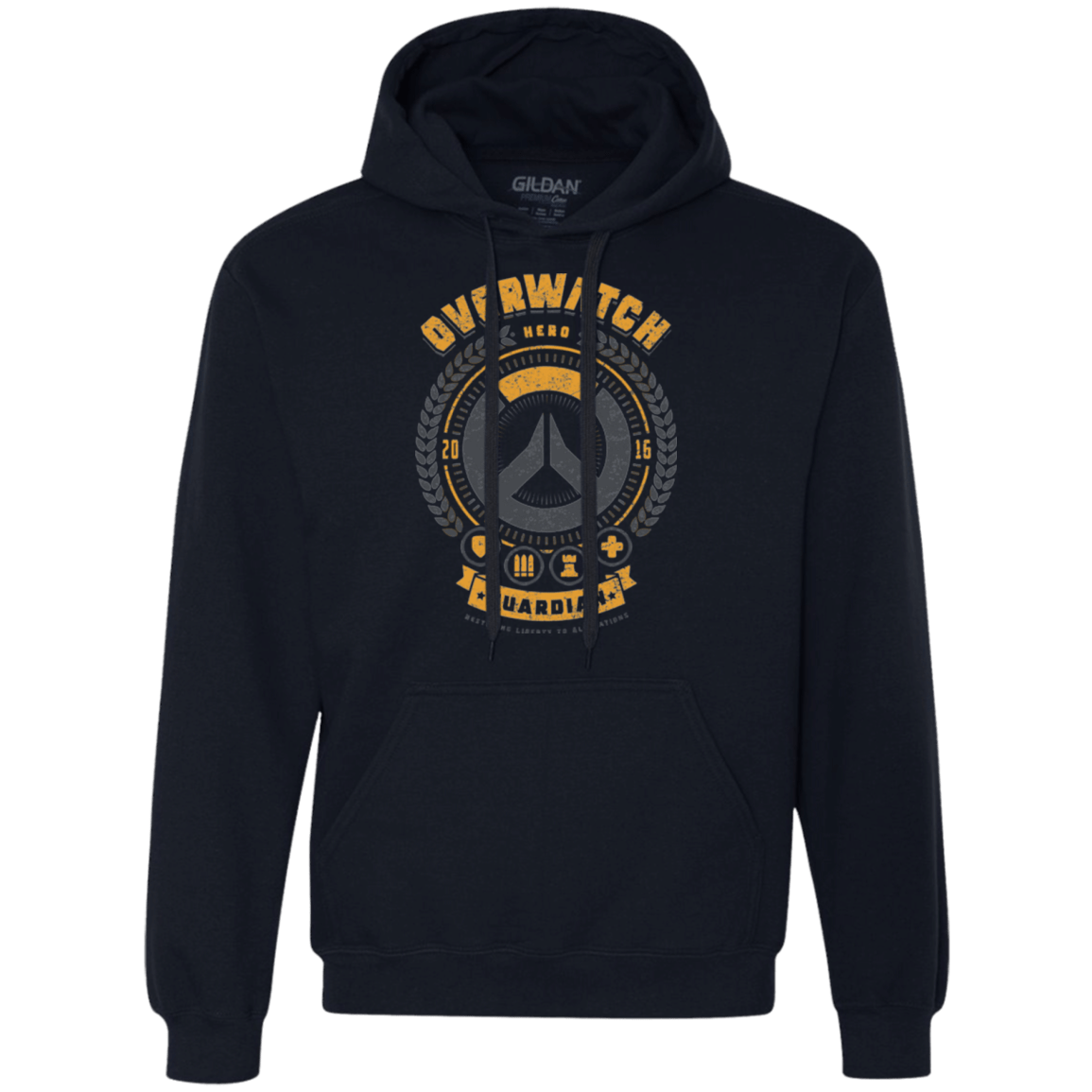 Sweatshirts Navy / Small Guardian Hero Premium Fleece Hoodie
