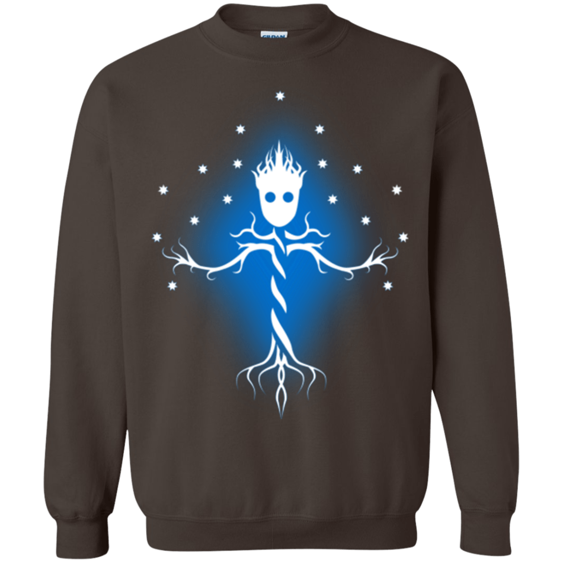 Sweatshirts Dark Chocolate / Small Guardian Tree of The Galaxy Crewneck Sweatshirt