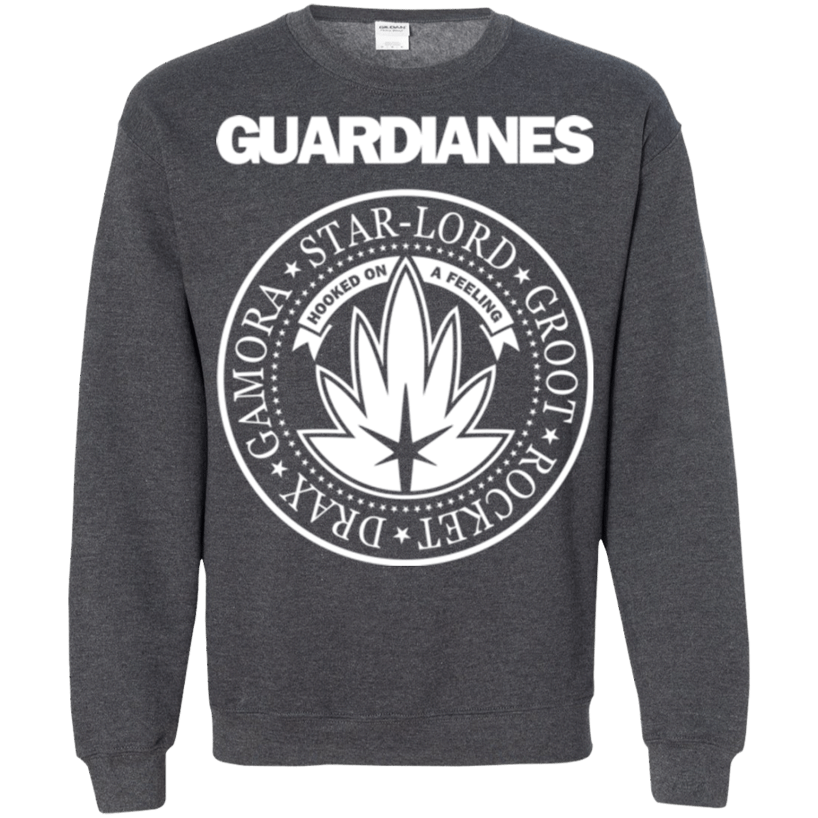 Sweatshirts Dark Heather / Small Guardianes Crewneck Sweatshirt