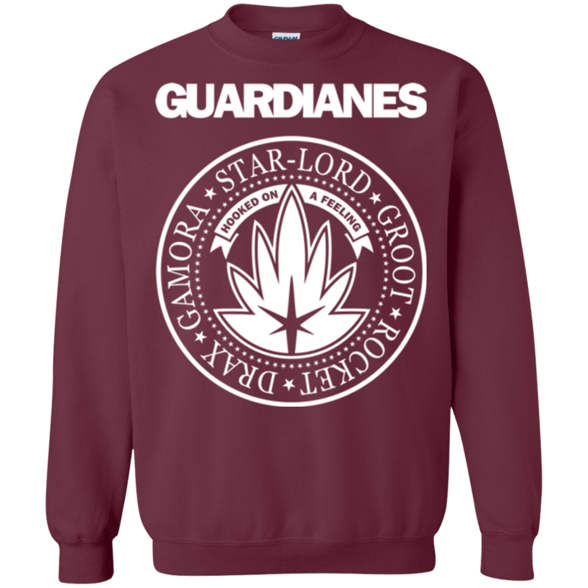 Sweatshirts Maroon / Small Guardianes Crewneck Sweatshirt