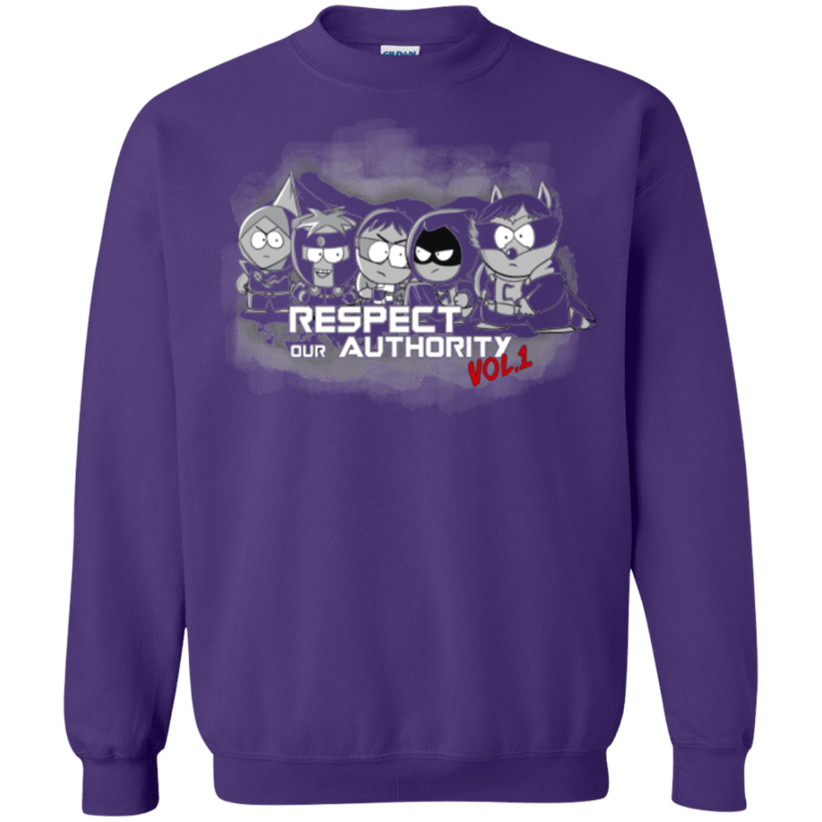 Sweatshirts Purple / S Guardians of AU2 Crewneck Sweatshirt