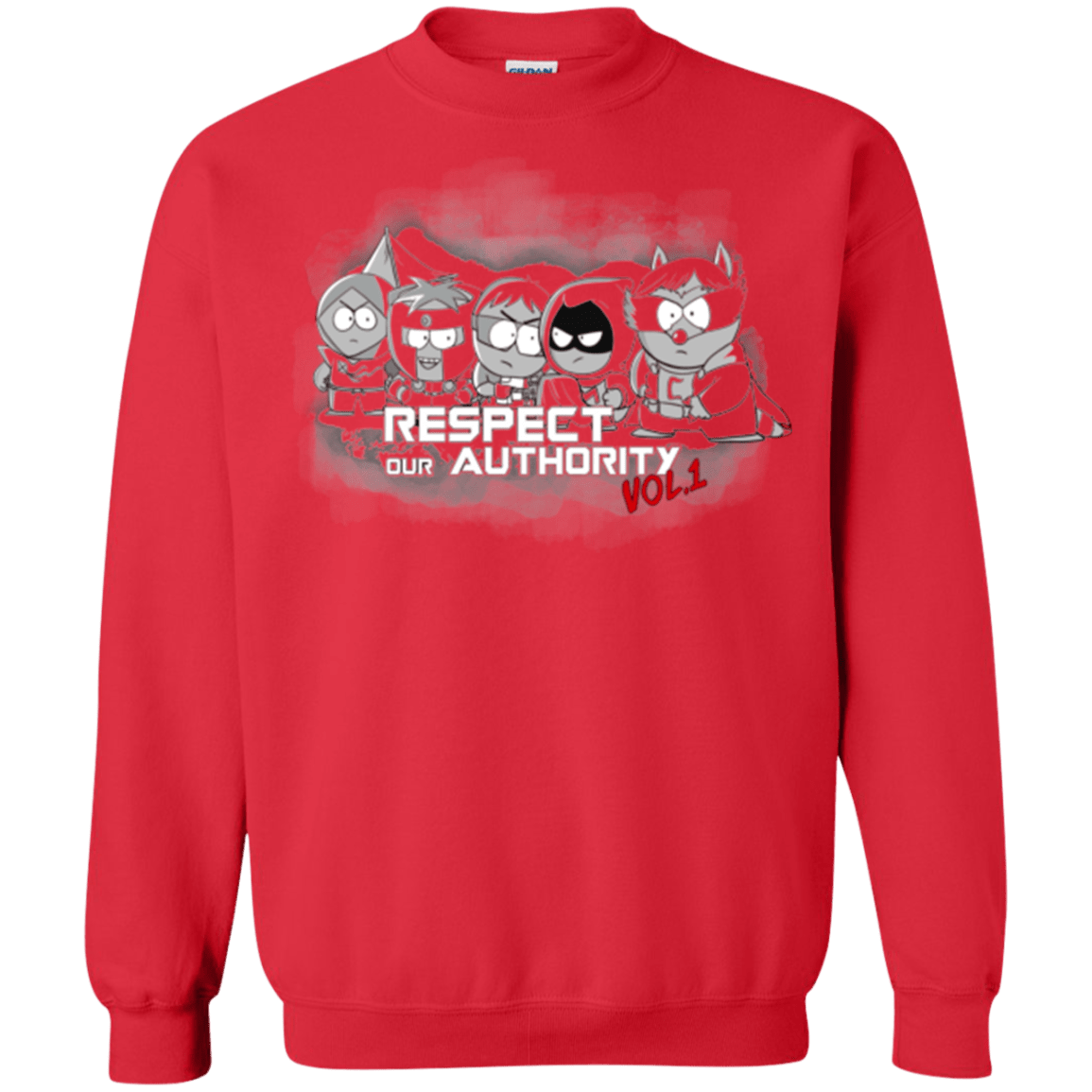 Sweatshirts Red / S Guardians of AU2 Crewneck Sweatshirt