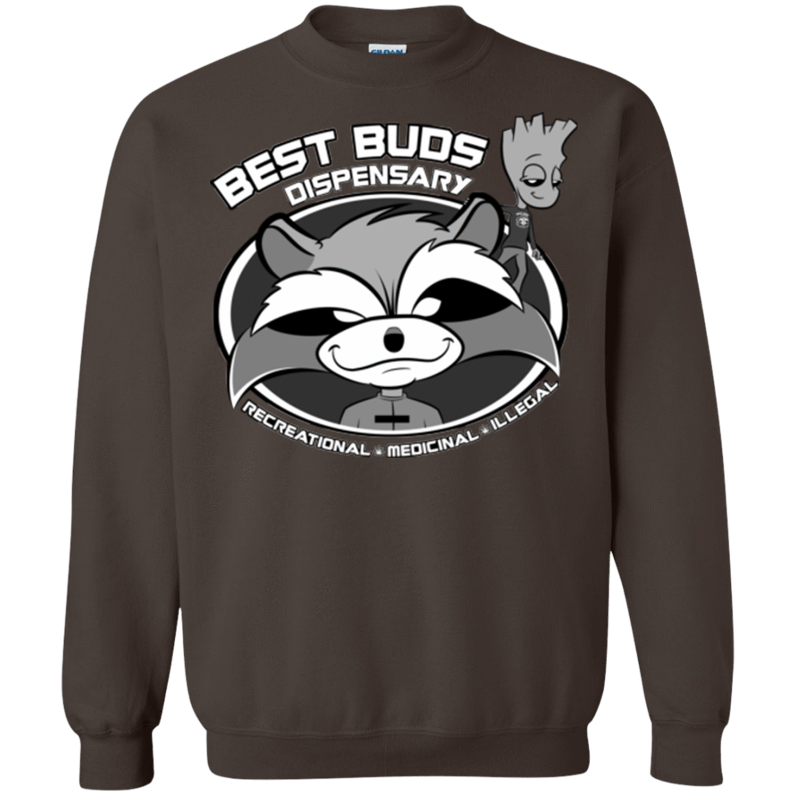 Sweatshirts Dark Chocolate / Small Guardians Of The Greenery Crewneck Sweatshirt