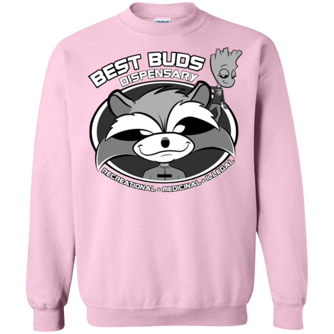 Sweatshirts Light Pink / Small Guardians Of The Greenery Crewneck Sweatshirt