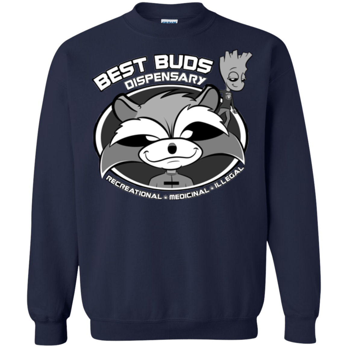 Sweatshirts Navy / Small Guardians Of The Greenery Crewneck Sweatshirt
