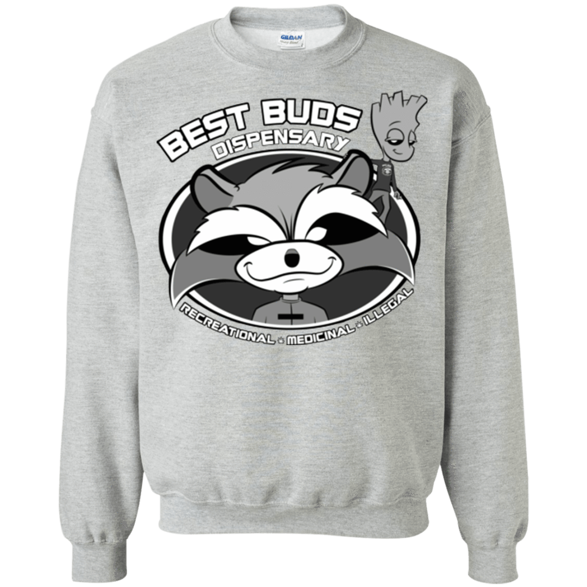 Sweatshirts Sport Grey / Small Guardians Of The Greenery Crewneck Sweatshirt