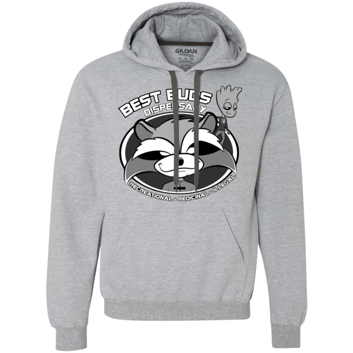 Sweatshirts Sport Grey / Small Guardians Of The Greenery Premium Fleece Hoodie