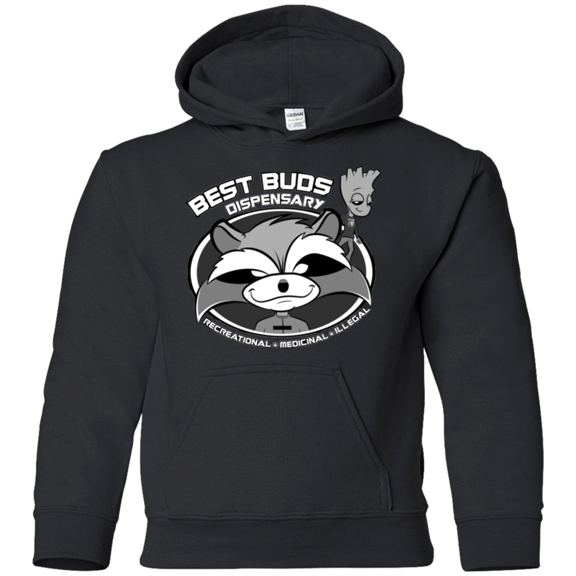 Sweatshirts Black / YS Guardians Of The Greenery Youth Hoodie