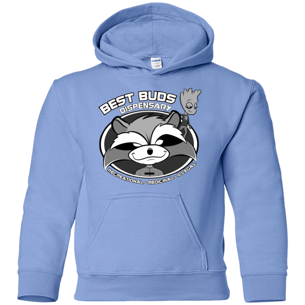 Sweatshirts Carolina Blue / YS Guardians Of The Greenery Youth Hoodie