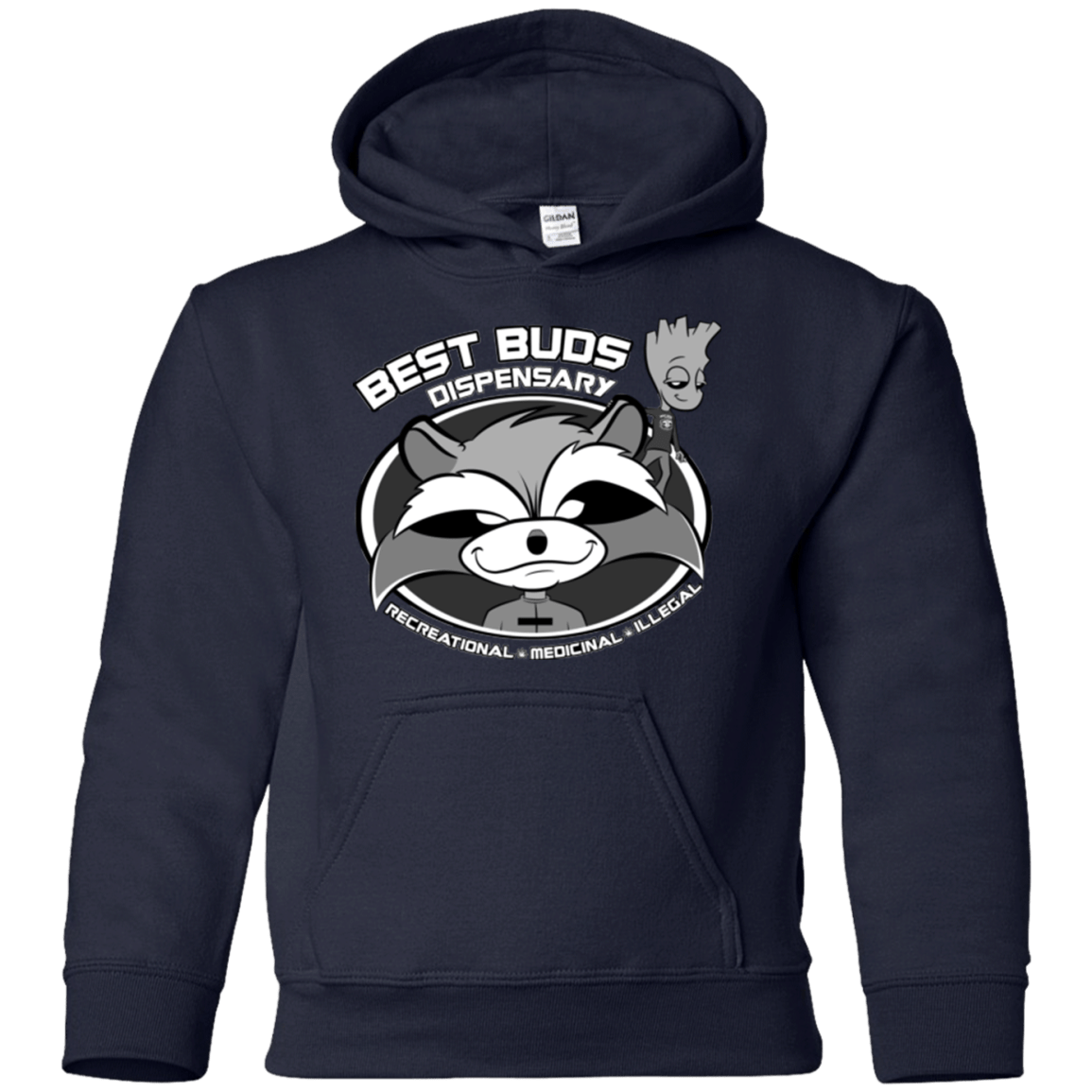 Sweatshirts Navy / YS Guardians Of The Greenery Youth Hoodie