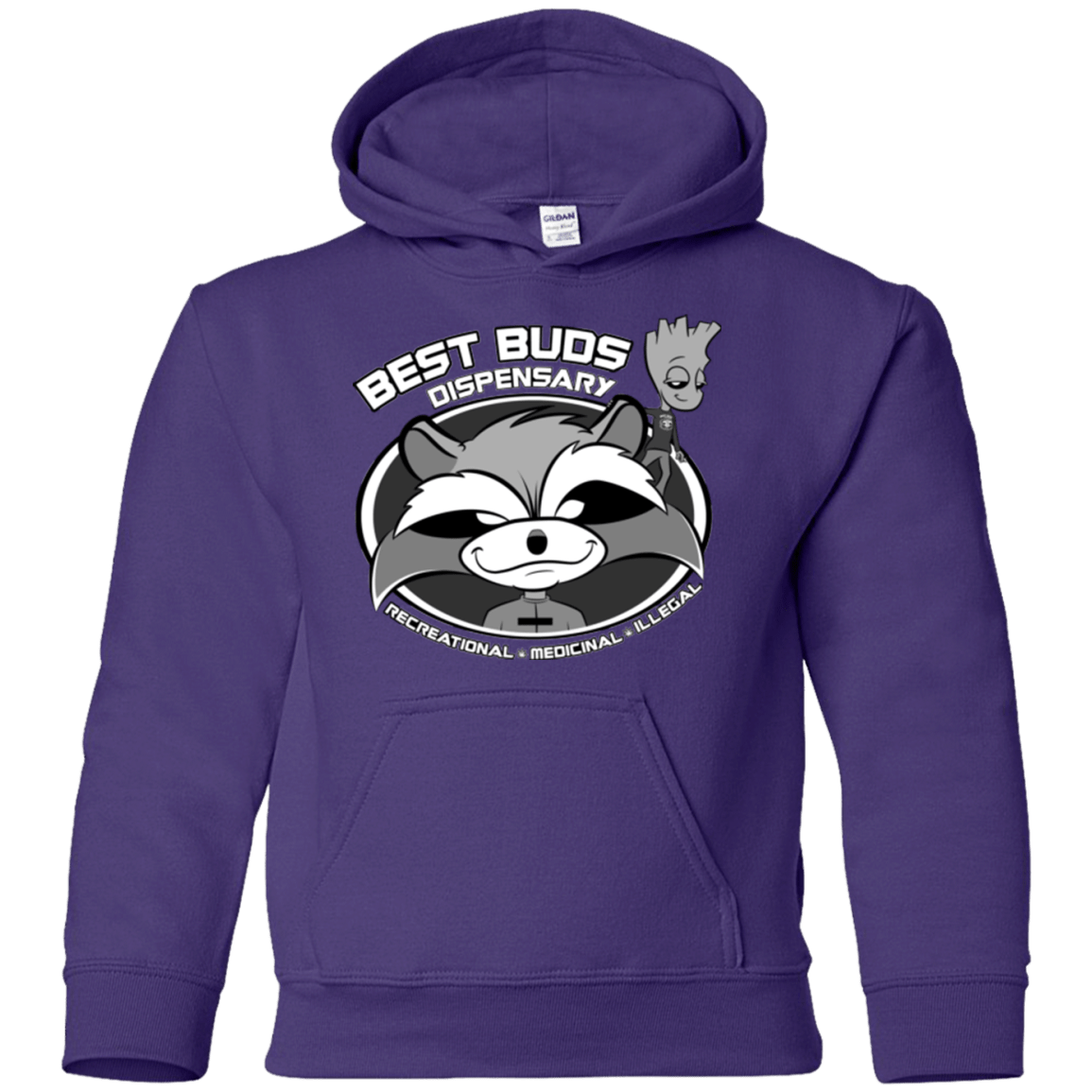 Sweatshirts Purple / YS Guardians Of The Greenery Youth Hoodie